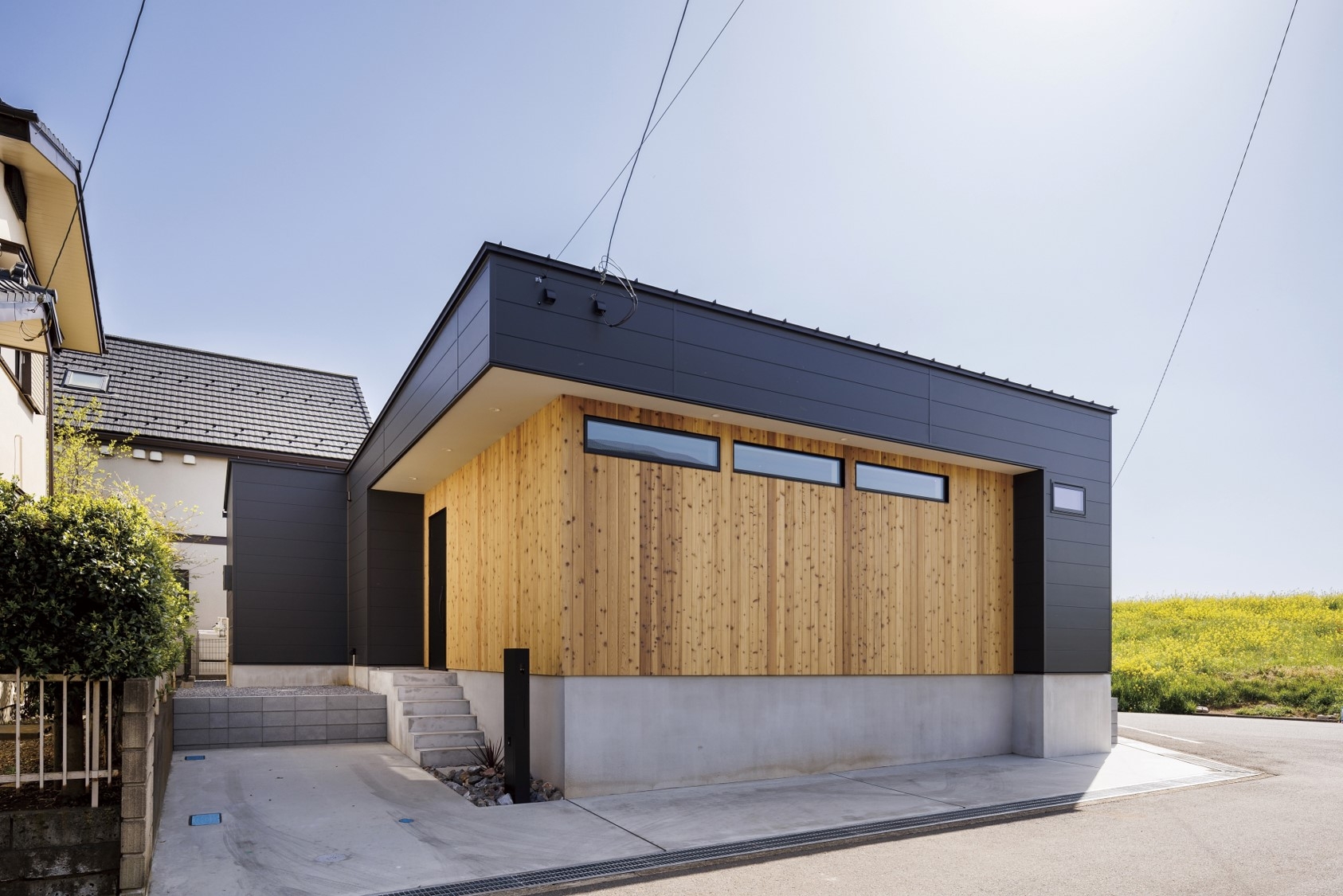 家族が繋がる平屋